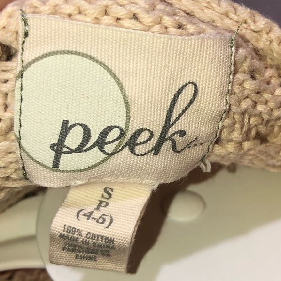 Peek Girls’ Long Sleeve Open Cardigan size 4/5- $13 - Picture 4 of 5